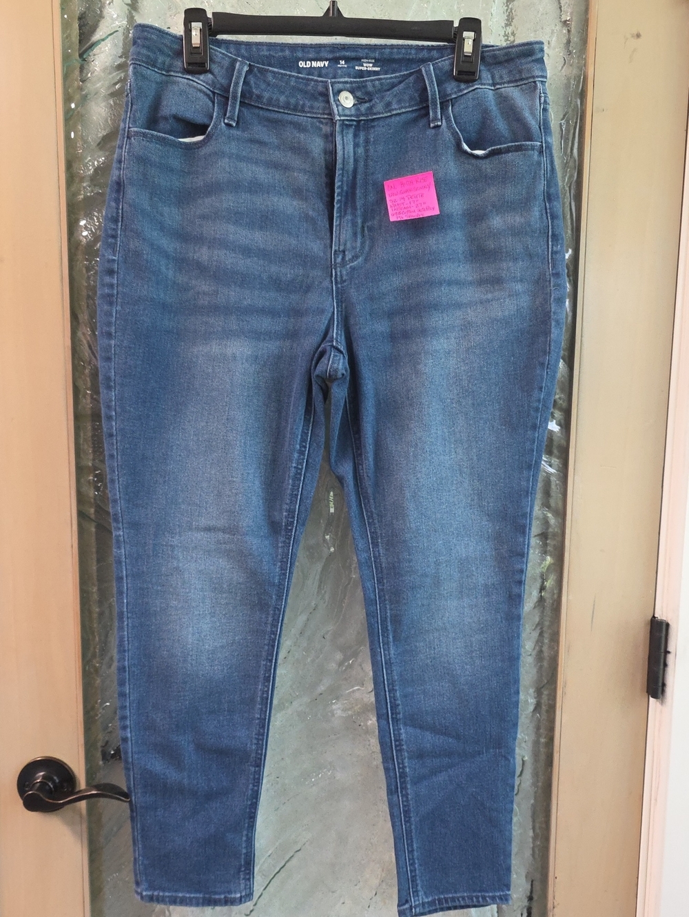Old Navy Highrise Wow Super-Skinny Jeans - Sz 14 Petite